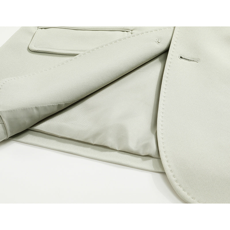 Women's solid color niche suit jacket