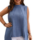 Irregular Draping Top Shirt For Women