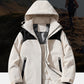 Winter Cotton-padded Coat Shell Jacket Fleece-lined Cold-resistant Windproof Waterproof Antifouling Outdoor