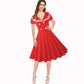 Sailor collar dress