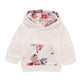 Children's floral solid color children's suit
