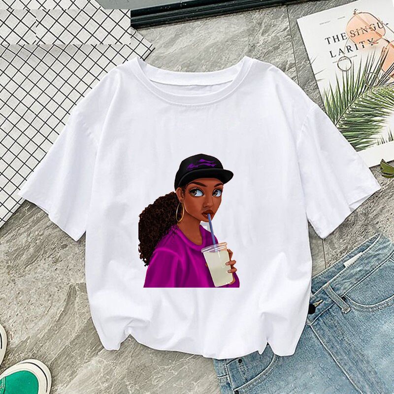T-shirt slim blanc à manches courtes pour femme