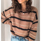 Women commuter loose sweater