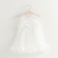Sweet lace vest dress princess dress petal dress