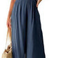 European And American Ladies Suspender Waist Straight Sleeveless Jumpsuit