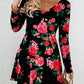 Personality Deep V Neck Casual Fashion Dress