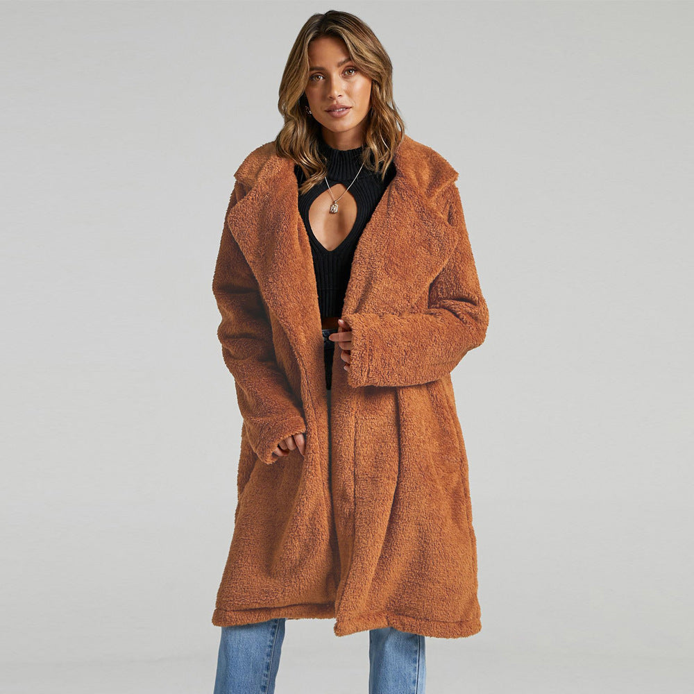 Veste en fausse fourrure super confortable et chaude
