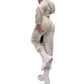Plus Velvet Thickened Hooded Pajamas Jumpsuit