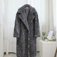 Overcoat Sheep Sheared Fur Loose Jacket