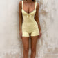 Y2K Lace Patchwork Jumpsuit