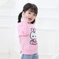 No fading, no ball, white rabbit double coat with bow