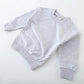 Children's Long-sleeved Pink Pullover Sweater Suit