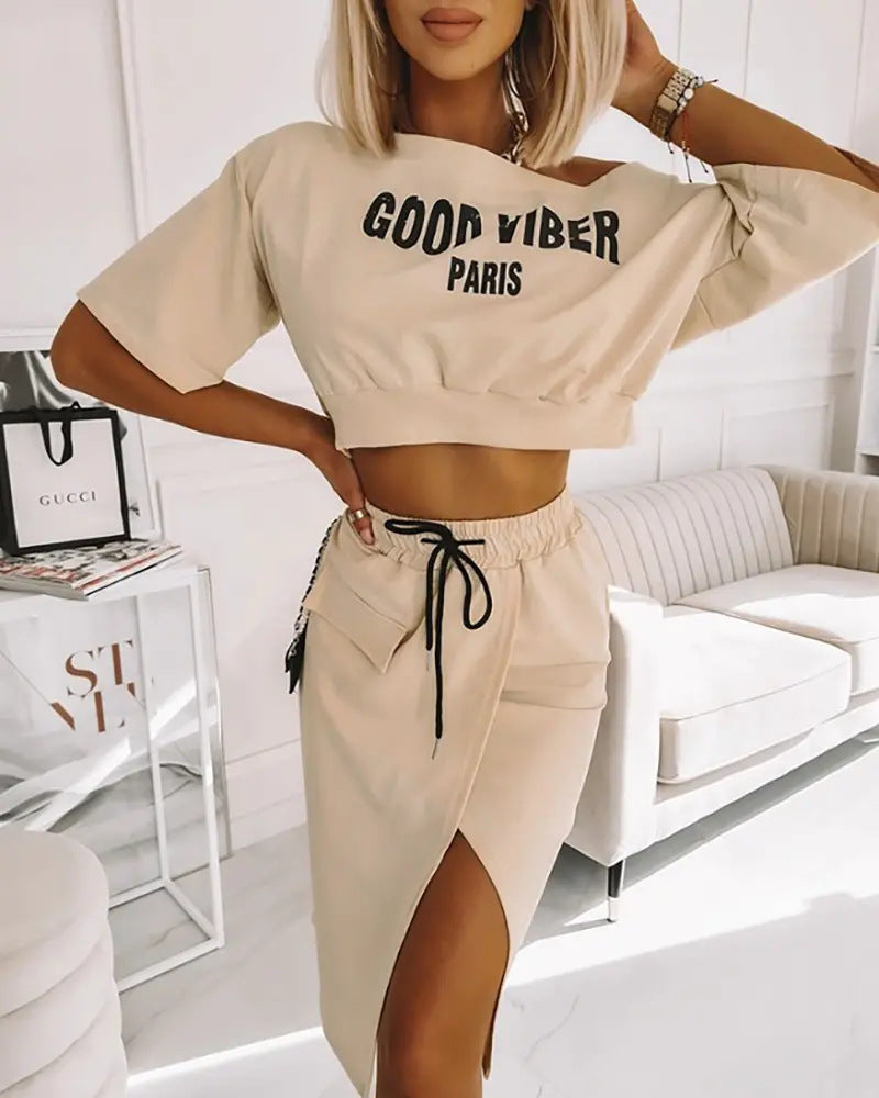Jupe de costume imprimée tendance, produit le plus vendu