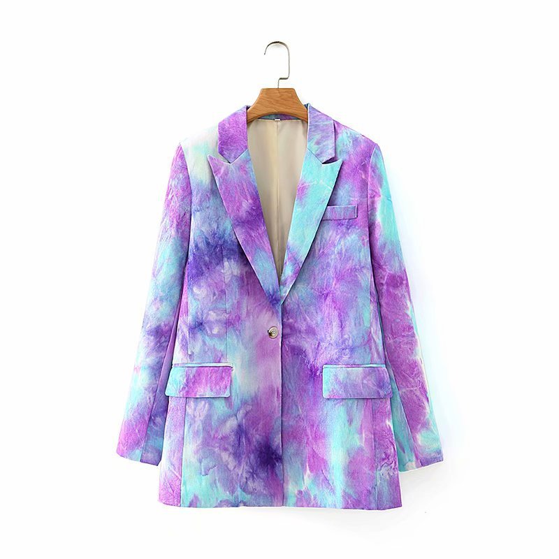 One button suit jacket