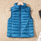Lightweight down jacket women's Vest Short Size Large