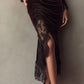 Fashionable Lace Patchwork Bodycon Dress