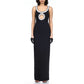 Diamond-studded Suspenders Carefully Cut Out On The Chest