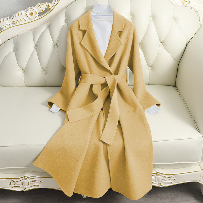 Manteau d'hiver en laine Little Man pour femme