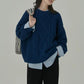 Loose And Lazy Style Soft Glutinous Sweater For Women