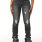 High Waist Women's Clothing Denim Bell-bottom Pants