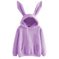 Sweat à capuche lapin gardien Harajuku