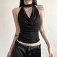 Slim Street Fashion Halter Backless Underwaist Women