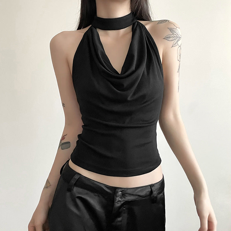 Slim Street Fashion Halter Backless Underwaist Women