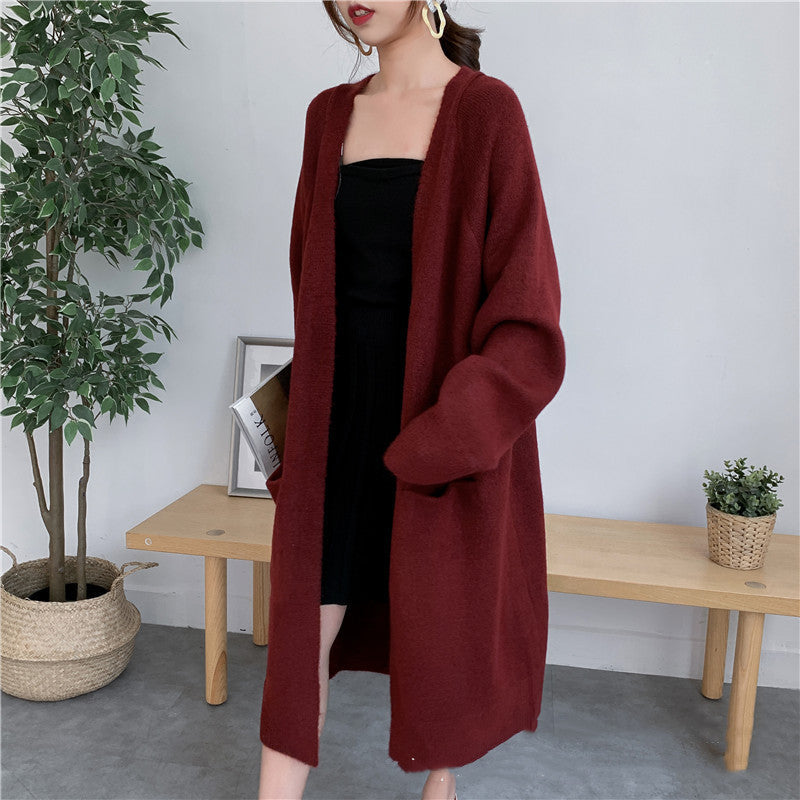 Veste cardigan ample de style coréen pour femme
