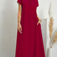 European And American Solid Color Sleeveless Loose Cotton Linen Pocket Dress