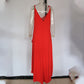 Fashionable Women's Suspender Lotus Leaf Dress