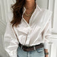 Chemise slim coréenne style occidental pour femme