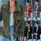 Women's Loose Thick Warm Plush Mid-length Coat