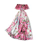 Women's Waist Up Hem Dress