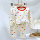 Ensemble de pyjama en coton pour enfants, sous-vêtements pour bébés, vêtements d'intérieur pour garçons, caleçons longs pour filles, haut et bas