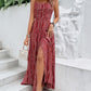 Slimming Bohemian Summer Slip Dress