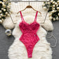 Lace Sling Pure Desire High Fork Jumpsuit