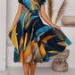 Summer Urban Casual Short Sleeve Round Neck Loose Women's Dress