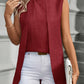 Irregular Draping Top Shirt For Women