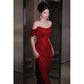 Women's Shiny Banquet Host Dress
