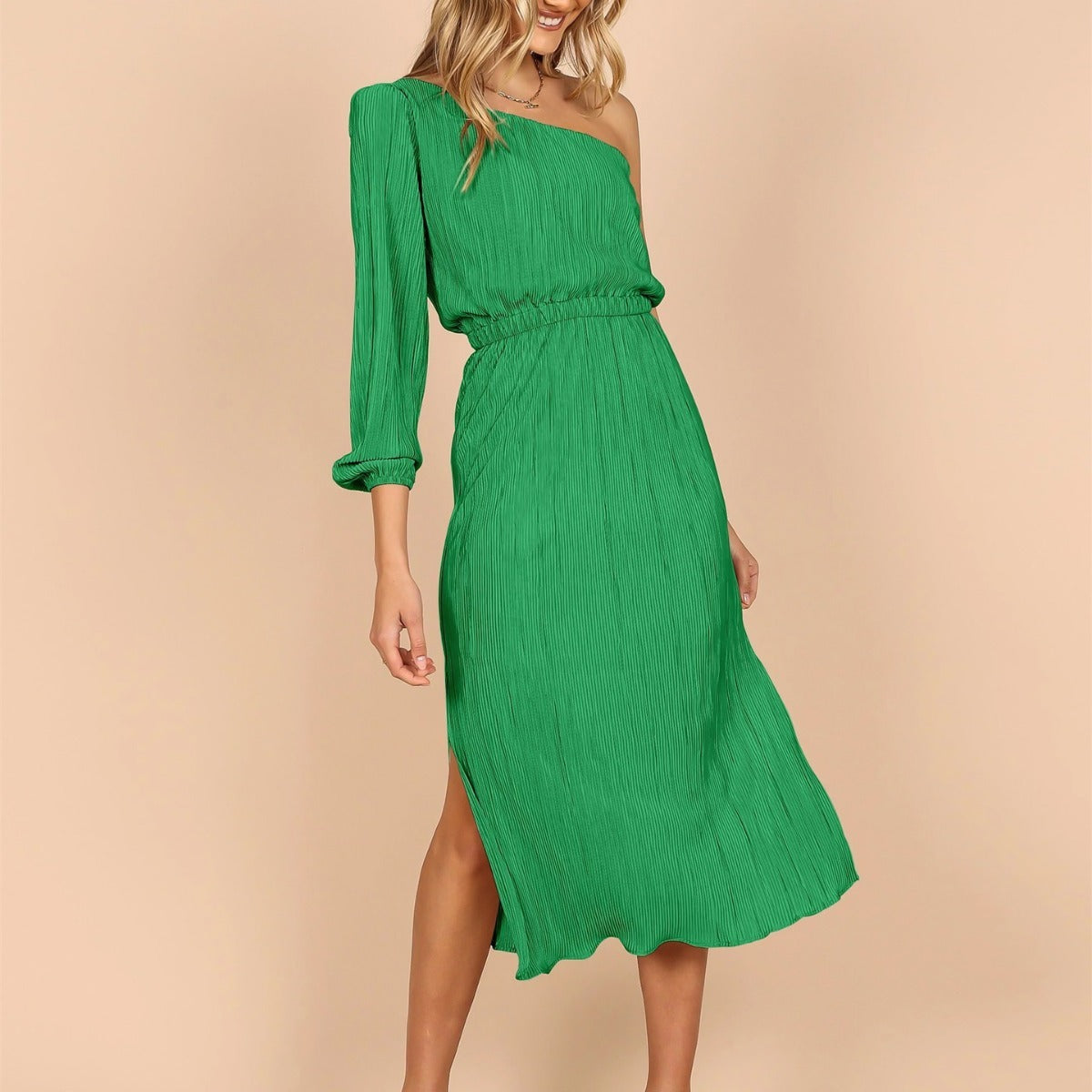 Women's Shoulder European And American Split Skirt