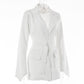 Women's Fashion Casual Solid Color Suit Coat