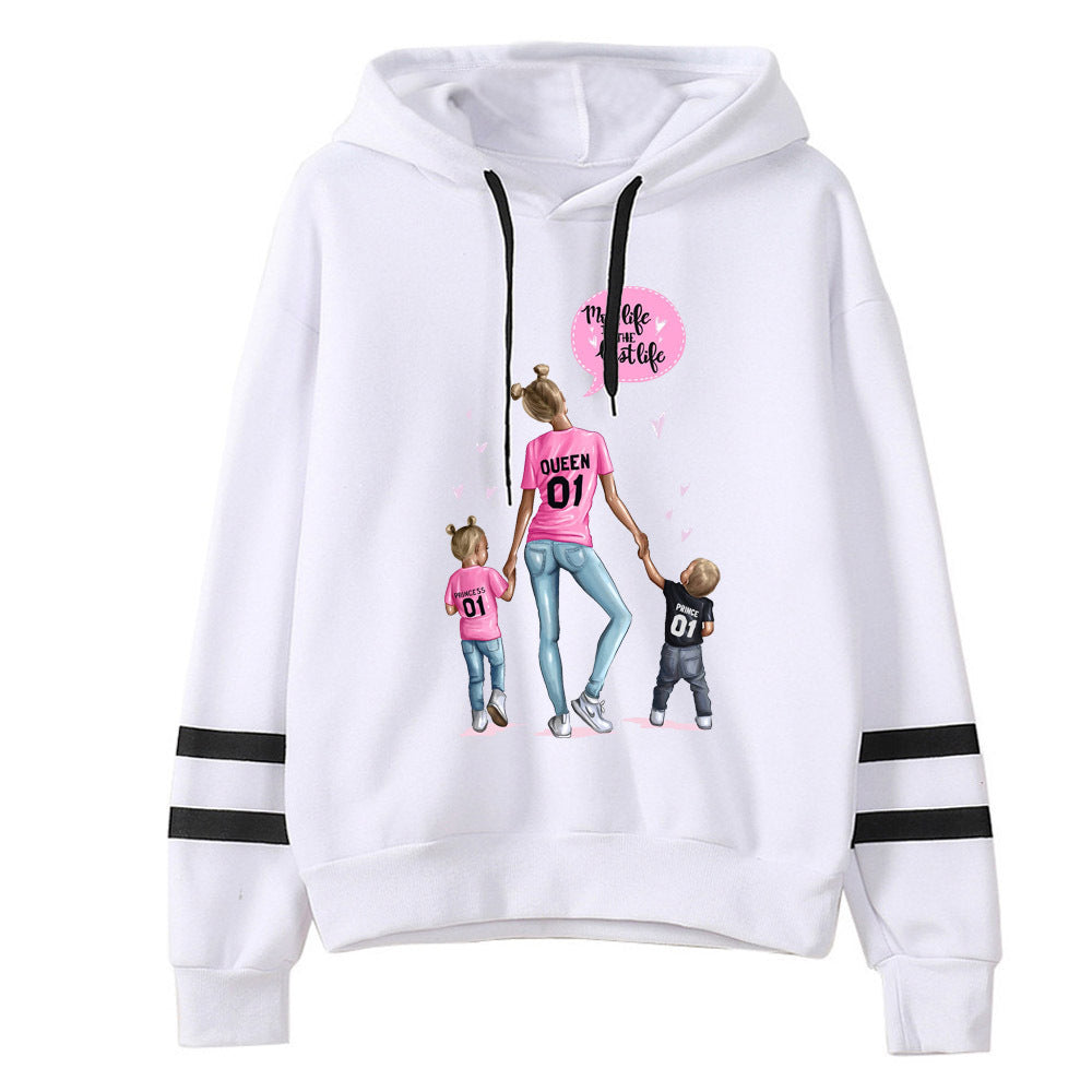 Sweat-shirt mignon imprimé AliExpress Mommy pour femme