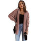 Women's Plush Long-sleeved Top Coat