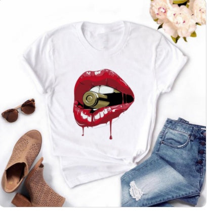 T-shirt pour femmes européennes et américaines
