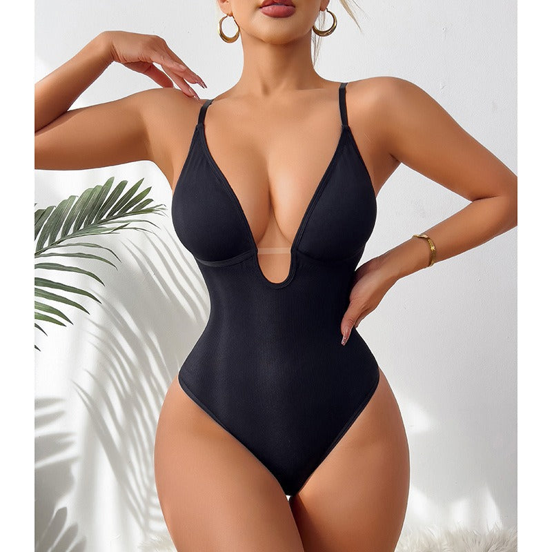 Women's Corset Sexy Deep V Belly Contracting And Hip Lifting