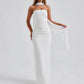 Scarf Bandeau Slim-fit Temperament Sheath Women's Clothing Dress