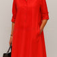 Women's Fashion Loose Solid Color Dress
