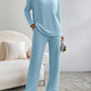 Women's Straight-leg Pants Elegant Loose Suit