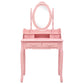 dressing table set with stool 75x Paulownia