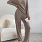 Women's Straight-leg Pants Elegant Loose Suit